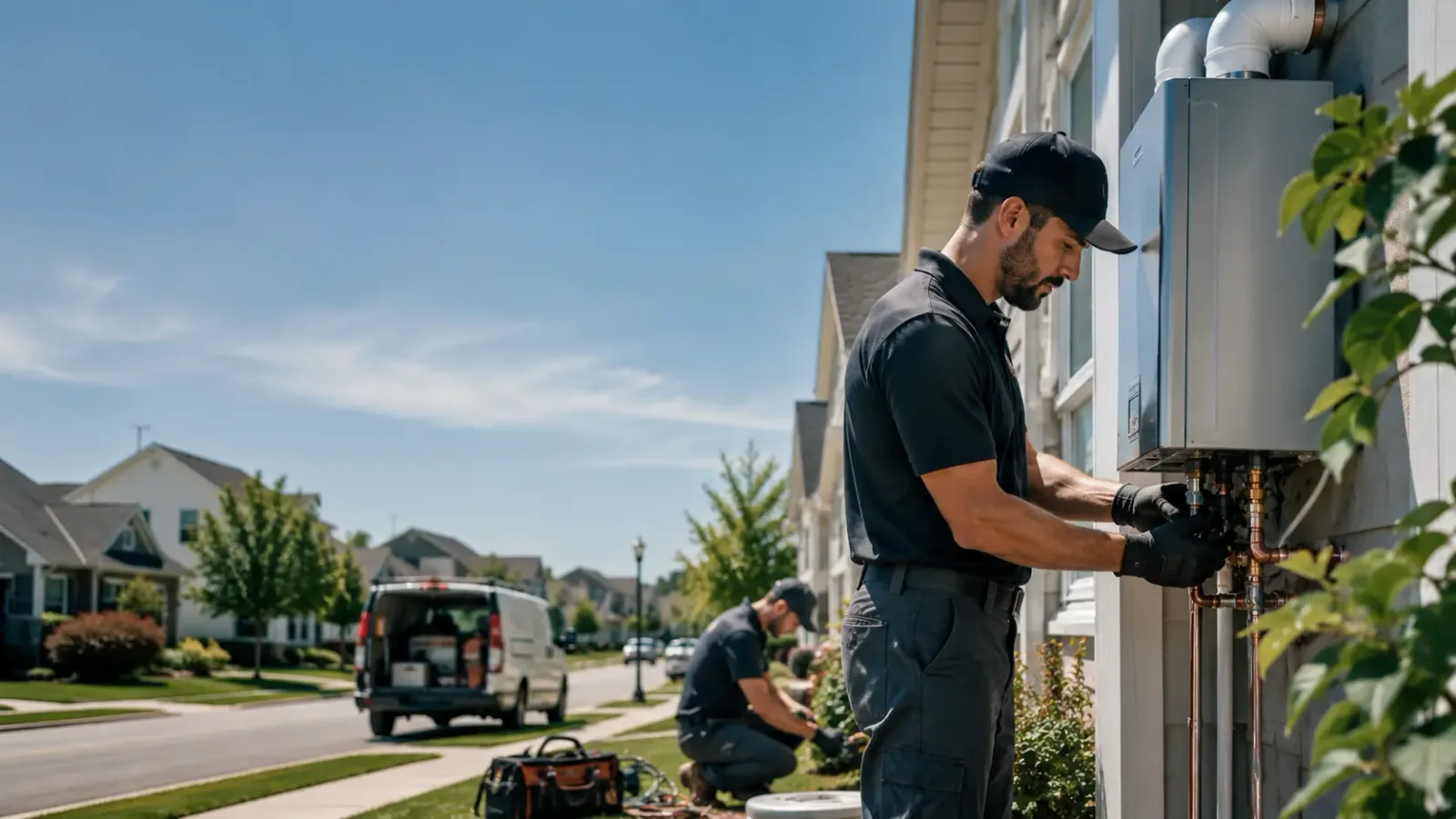 Tankless Water Heater Installation in Wallingford, CT